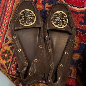 Tory Burch brown moccasin